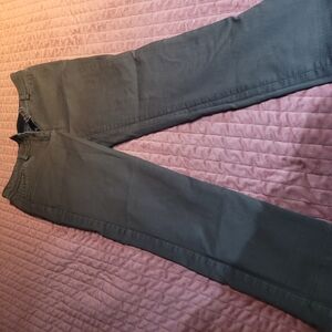 Express Black Straight Leg Workpants